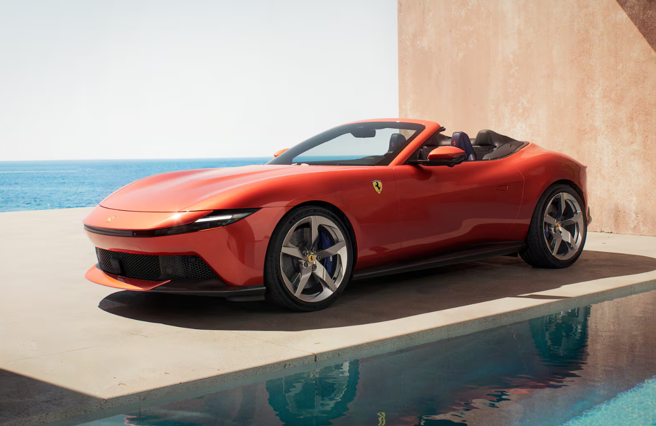 Ferrari Amalfi Spider: Stunning V8 Convertible Inspired by the Amalfi Coast