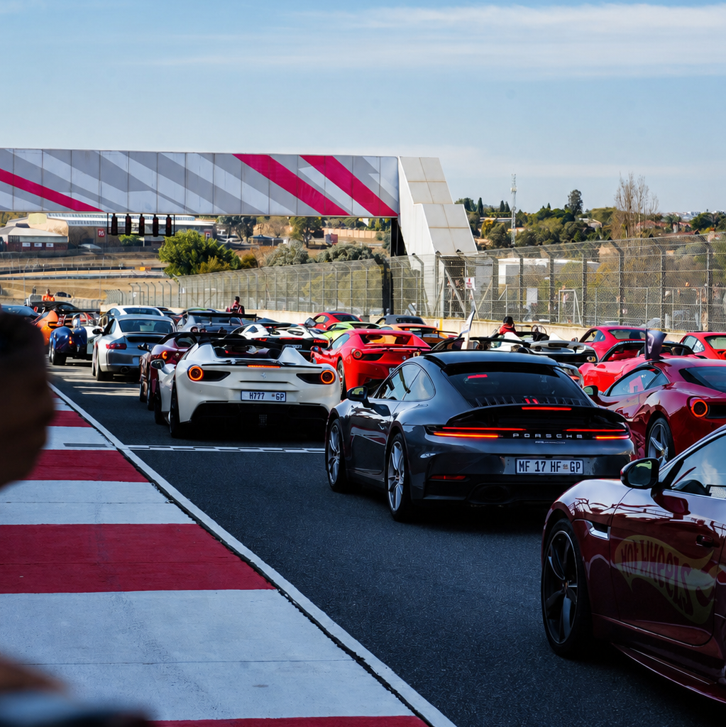243 Supercars Make History as Supercar Rhino Run Sets Guinness World Record at Kyalami
