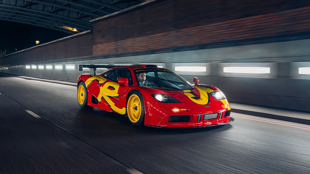 Nick Mason’s Iconic McLaren F1 GTR Heads to Auction with a Value Exceeding R630 Million