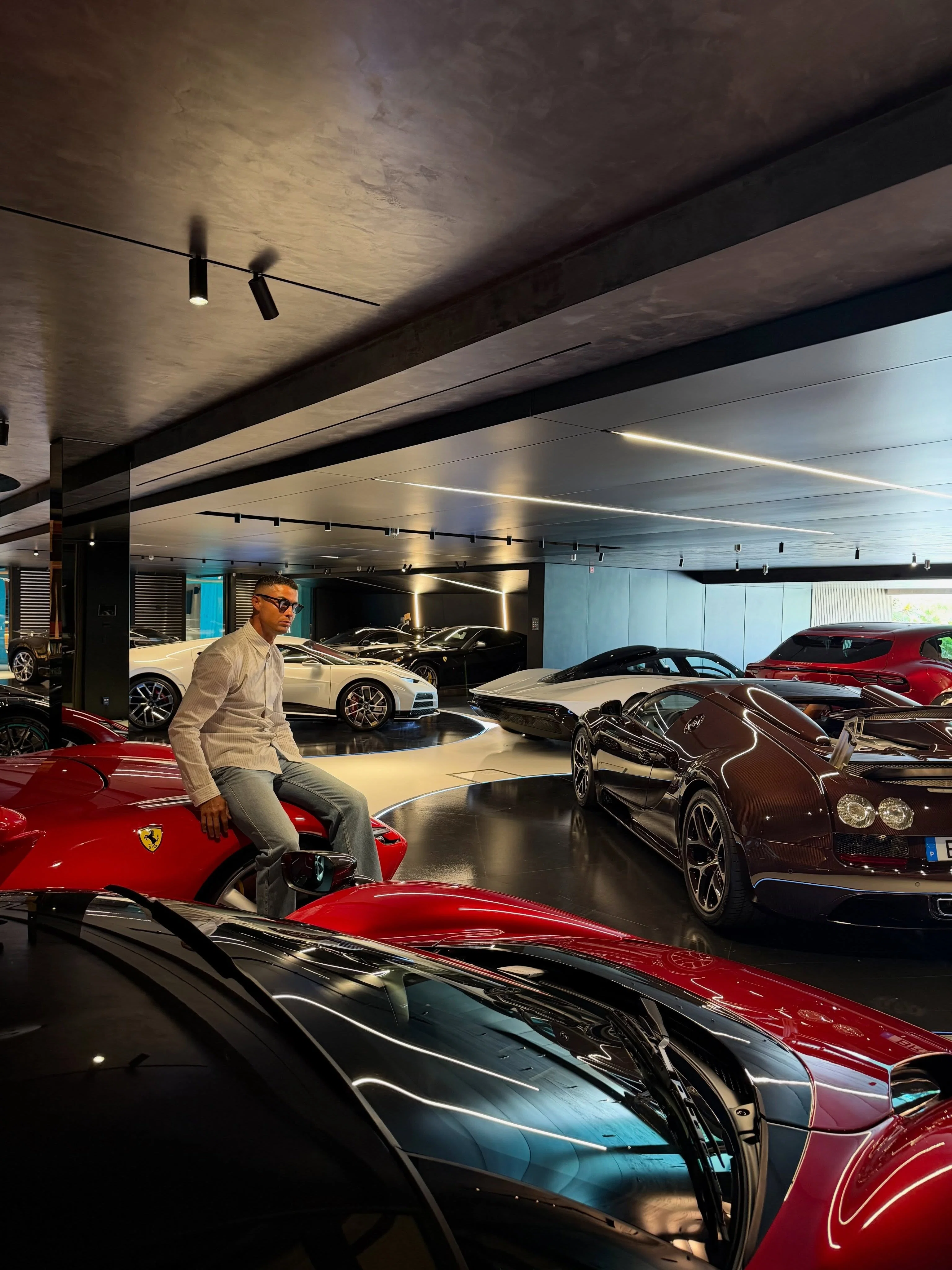 Cristiano Ronaldo Opens the Doors to His Incredible Car Collection Worth Millions